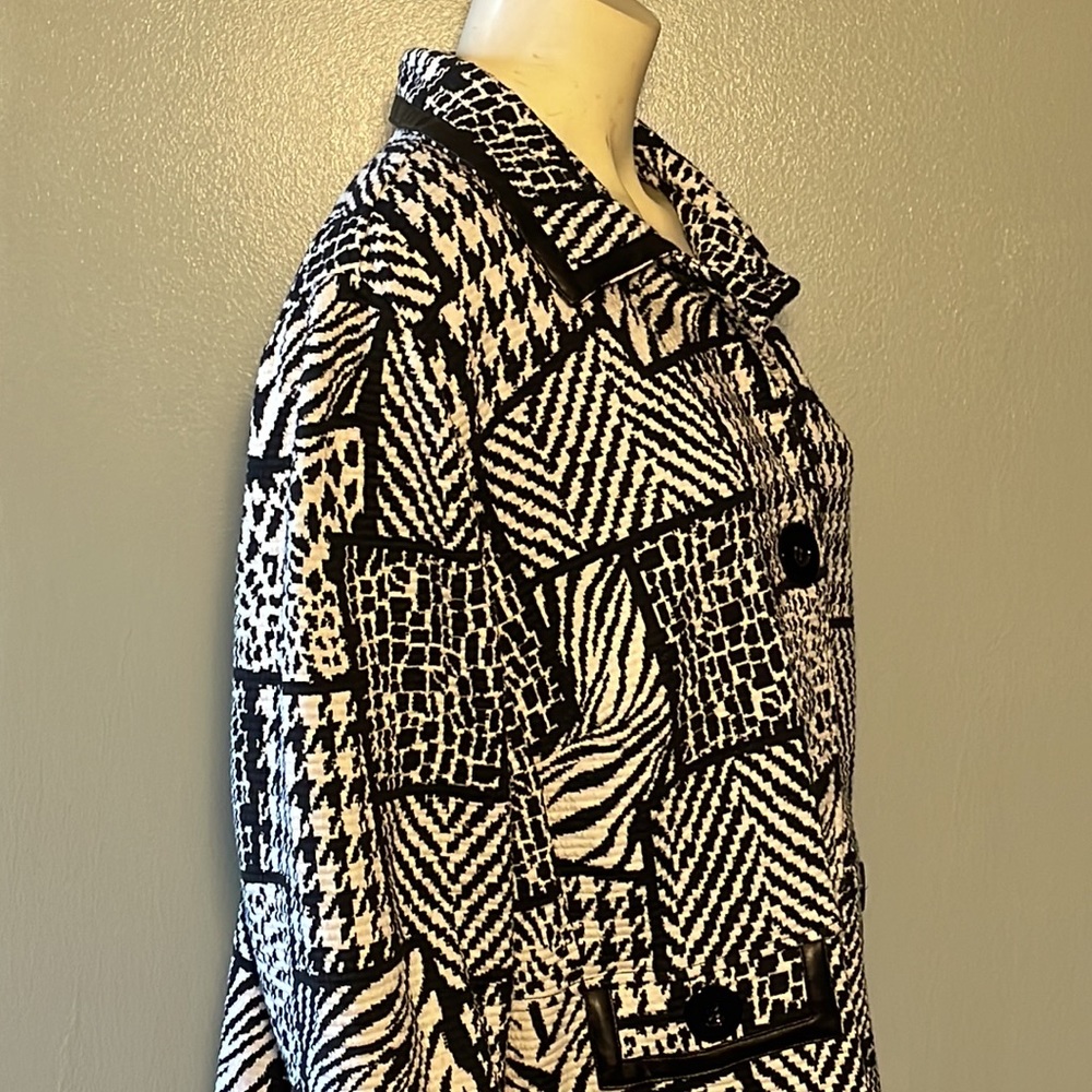 Jm Collection, Multi- Print Jacket - image 6